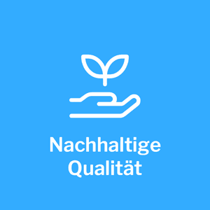 Nachhaltige Qualitaet Icon Text 1