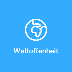 Weltoffenheit Icon Text 1